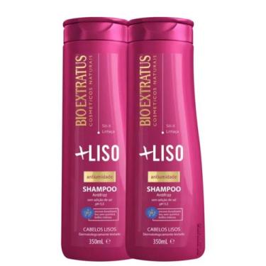 Imagem de Kit C2 Shampoo +Liso Antifrizz Liso Perfeito  Bio Extratus