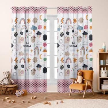 Imagem de Cortina Infantil Estampada Blackout 2,80X 2,20 p/ Quarto, Criança, Beb