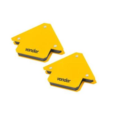 Imagem de Kit 2 Esquadro magnético 10kgf para soldador VONDER