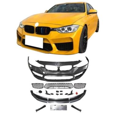 Imagem de Pára-choque dianteiro de carro compatível com BMW F30 a M5 Body Kit compatível com BMW Série 3 F30 Pára-choque de carro PP Material