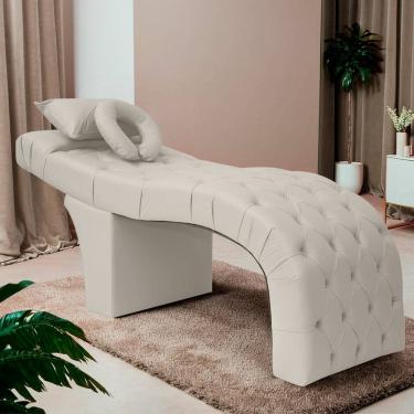 Imagem de Maca Estética Charme Para Extensão de Cílios Corino Bege Bruma