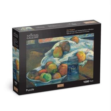 Imagem de Quebra-Cabeça Puzzle 1.000 Peças Tigela Frutas - Gauguim Mimo Toys - 2