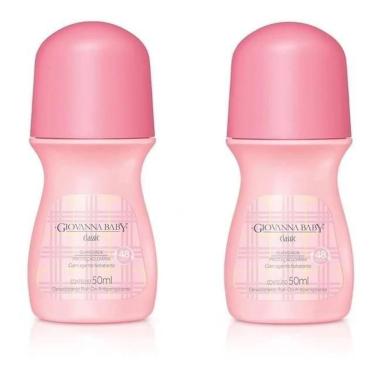 Imagem de Desodorante Roll-On Giovanna Baby Classic 50ml - 2 unidades
