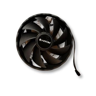 Imagem de Cooler Fan Hayom FC1312 120mm 12V 3P 2.7W Intel/AMD Preto - FC1312