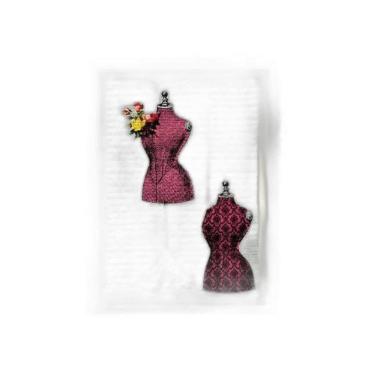 Imagem de Quadro Manequins Atelier De Costura 33X24Cm - Com Vidro