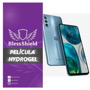 Imagem de Película Hydrogel Fosca Compatível Com Moto G - BlessShield Cobertura Total (Moto G52)