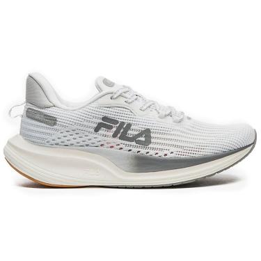 Imagem de Tênis Fila Racer Speedzone Branco e Cinza
