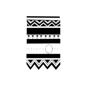 Imagem de Tatuagens de melhores amigas, dente de serra, adesivos de tatuagem, resiliência, aparência de tatuagem real, resistente à água, dura de 1 a 2 semanas,18 x 11 cm