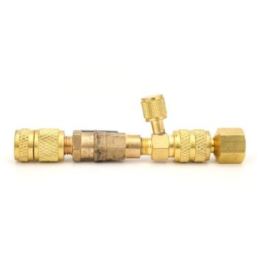 Imagem de Removedor de Núcleo Válvula CA Ferramenta de Desmontagem Rápida para o de Refrigeração SAE 1/4in (Mingzhexy735vz6dk-11)