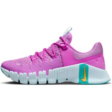 Imagem de Nike Tênis de treino feminino W Free Metcon 5, Hyper Violet Laser Orange Glacier Blue, 39