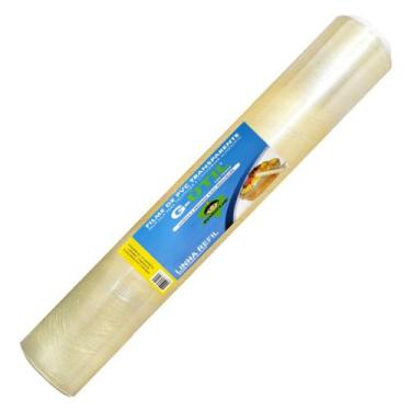 Imagem de Bobina Filme PVC Guarufilme 38cmx100m Linha Doméstica 10 Micras Conser