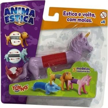 Imagem de Brinquedo Animal Estica e Volta Com Molas Toyng Sortido