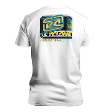 Imagem de Camiseta Cyclone Cylinders Metal, Branco, GG