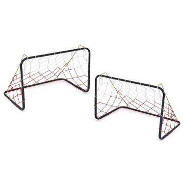 Imagem de Kit 2 Traves De Futebol Com Rede Brinquedo Golaço Infantil