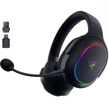Imagem de Razer Fone de ouvido para jogos sem fio Barracuda X Chroma: 2,4 GHz sem fio e Bluetooth - leve - Chroma RGB - drivers de 40 mm - microfone cardioide - bateria de 70 horas - para PC, Mac, PS5,
