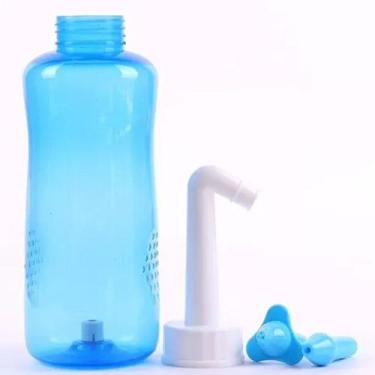 Imagem de Higienizador Lavador Limpador Nasal Nariz Narina 300ML - Smart, Branco