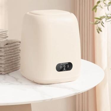 Imagem de Tambor 9L de Grande Capacidade, de água Viva Inteligente Com Tecnologia Wave, Design Integrado de Lavagem e Desidratação, Almofada Antiderrapante para Pés, Máquina de