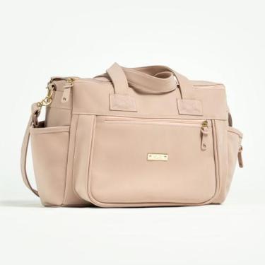 Imagem de Bolsa Maternidade Grande Linha Glamour Rosa - Hug