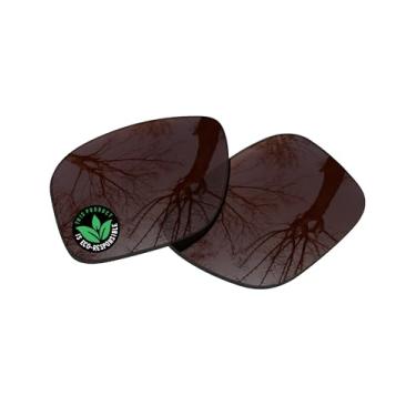 Imagem de Raydi Lentes de reposição de policarbonato para óculos de sol quadrados RayBan RB4202 55 mm - marrom âmbar - polarizado