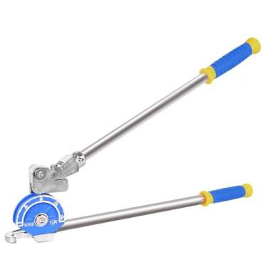 Imagem de Insvrecho Dobrador de tubo resistente de 1/2 polegada - Ferramenta profissional de tubulação de liga de alumínio para linhas de freio, linhas de combustível, encanamento - Kit de dobra de tubo manual
