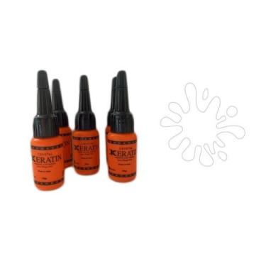 Imagem de Cola Italiana De Queratina Cristal Em Pó Do K 18Gr - Branca - Keratin 