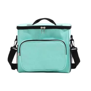 Imagem de Bolsa Térmica Grande E Portátil Para Marmita Com Alça Ideal Para O Uso Diário(CB-5 Verde)