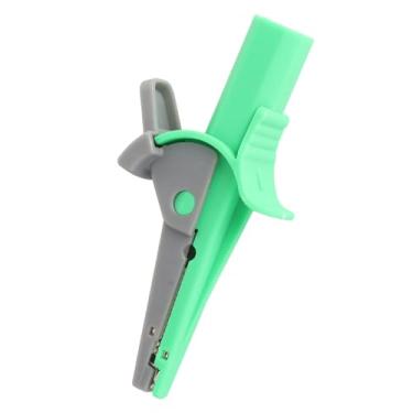 Imagem de Grampo de Teste Isolado de 20 Mm de Abertura de Teste Atual para Projetos Elétricos e Testes de Tensão - PA Bainha Isolante, Aço Banhado - Adequado para Carros e Caminhões (Vermelho) (Preto) (Verde)