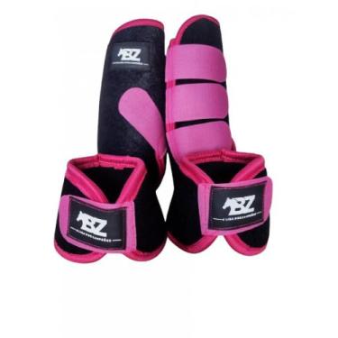 Imagem de Caneleira Boleteiras com Cloche Para Cavalos VÁRIAS CORES Tamanho Únic