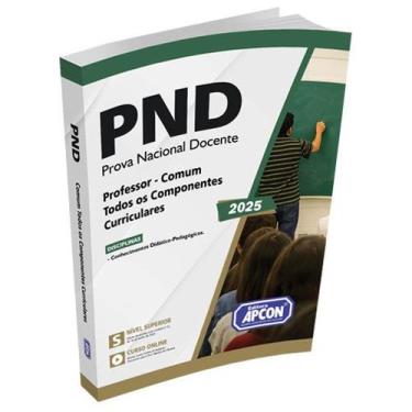 Imagem de Apostila PND 2025 CNU Professores Comum Todos os Componentes Curricula