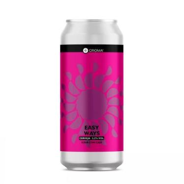 Imagem de Cerveja Croma Easy Ways Sour com Caju Lata 473ml - no-brand