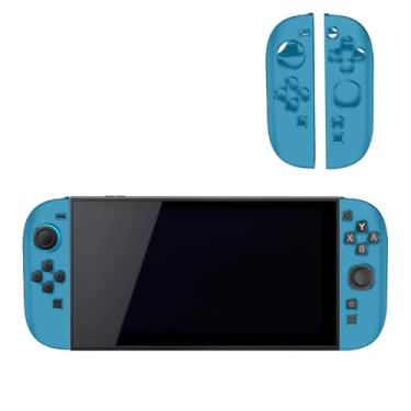 Imagem de NOUKAJU Case for Nintendo Switch 2, Game Grip Case,Anti-Drop, Anti-Scratch,Shockproof,Silicone Protective Cover for Switch 2 Game Grip(Blue)
