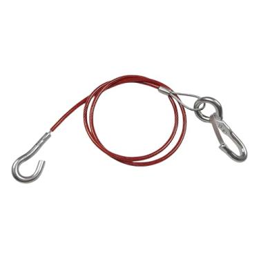 Imagem de Cabo de Guincho Sintético,Fio de Aço de Reboque Anti-Queda | Cabo de Segurança para Reboque de Carro, Carga, Autocaravana, Marítimo para Recuperação de Veículos