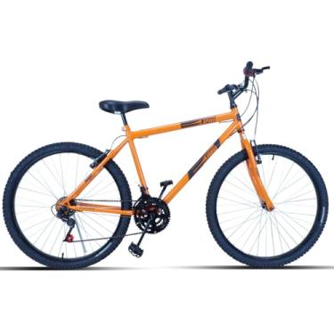 Imagem de Bicicleta Forss Spike Aro 26, 18 Marchas, Quadro em Aço, Freio V-Brake (Laranja)