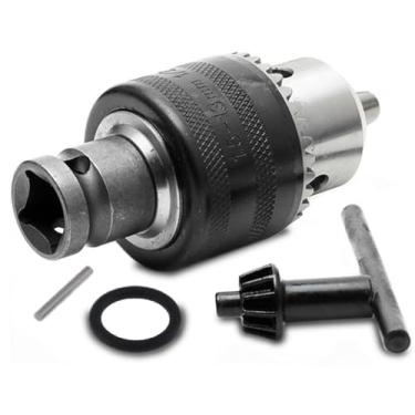 Imagem de Kit Mandril 13mm Adaptador Chave De Impacto The Black Tools