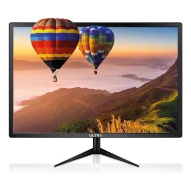 Imagem de Monitor Computador 24 Pol Ultra Led 75Hz Pc Gamer Cor Preto