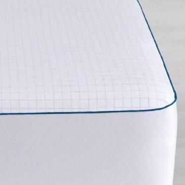 Imagem de Protetor de Colchão Antistress Impermeável Queen - Branco - Altenburg,