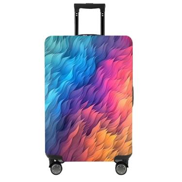Imagem de MosaiRudo Capas de bagagem de viagem aprovadas pela Tsa, capa protetora de mala de 45 a 81 cm, acessórios de viagem, T2484, XL, Tendência