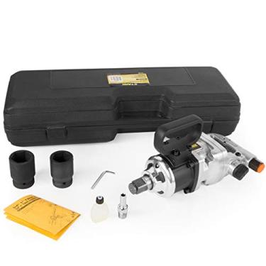 Imagem de Stark Commercial 1" Chave de impacto de ar Arma Pneumática Haste curta Caminhão Mecânica Soquete 38 mm e 41 mm Conjunto de estojo de transporte