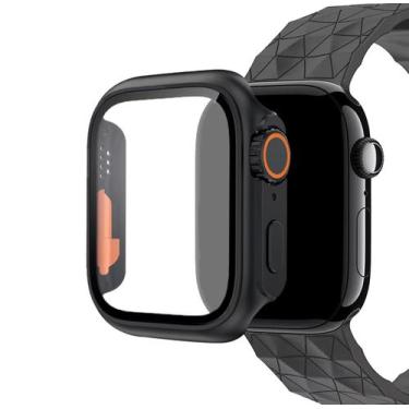 Imagem de Case Vidro Tpu Aparência Ultra Compatível Com Apple Watch - Baú do Vik