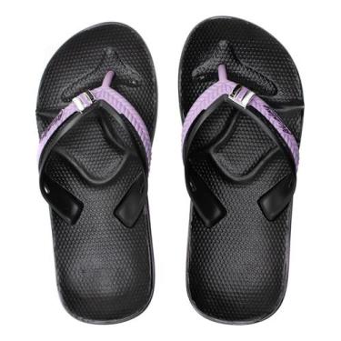 Imagem de Chinelo Feminino Ortopédico Antiderrapante Macio Confortável Idosos Le