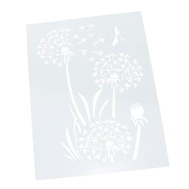 Imagem de JCBIZ Modelo a céu aberto, decoração ornamental, faça você mesmo, padrão de spray de grafite pintado à mão, adequado para esboçar tecidos de móveis de artesanato em tela