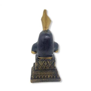 Imagem de Escultura Busto Hórus Dourado16,5 Cm Em Resina