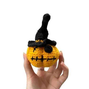 Imagem de PADONISE Gifts for Halloween, Crochet Pumpkin Birthday Gifts for Mom Grandma Dad Grandpa Daughter Son Uncle Aunt Friends, Mini Crochet Pumpkin Handmade Knitted Crochet Animals Gift Idea