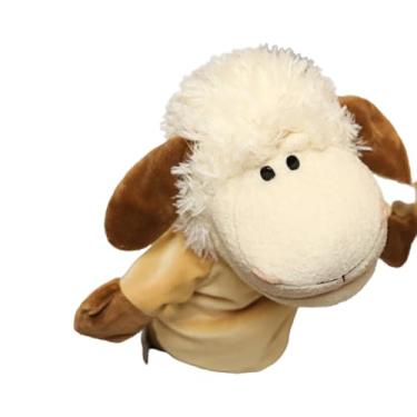 Imagem de Ovelha Fantoche Pelúcia De Mão Teatro Infantil Animais 25cm