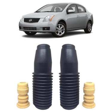 Imagem de Kit Batente Coifa Amortecedor Dianteiro Sentra 2007 a 2013 - Solupe Pa