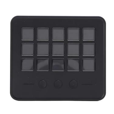 Imagem de GOWENIC Teclado Macro, Stream Controlador Deck Gaming Streaming Teclado de Atalho, 15 Teclas LCD Personalizáveis para OBS, Twitch,YouTube,Twitter, Discórdia, PC, Mac