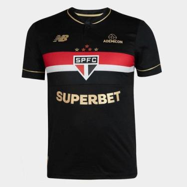Imagem de Camisa São Paulo III 25/26 s/n Jogador Comemorativa New Balance Mascul