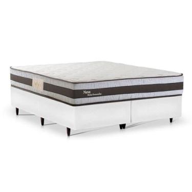 Imagem de Cama Box Queen Size Herval Ness com Molas Ensacadas, 65x158x198 cm