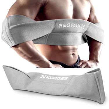 Imagem de KCROSS Faixa de supino para homens e mulheres, faixa de supino para levantamento de peso, banco de exercícios push-up