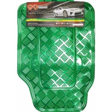 Imagem de tapete automotivo brilhante cor verde para PALIO 96A00 - g/j